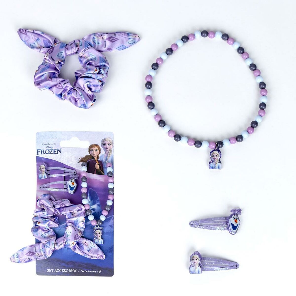 Tillbehörssats Frozen 4 Delar Multicolour